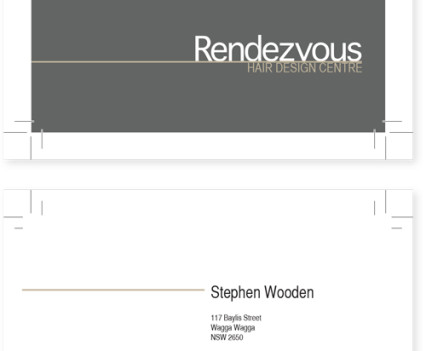 Rendezvous Hair Design Centre - Branding