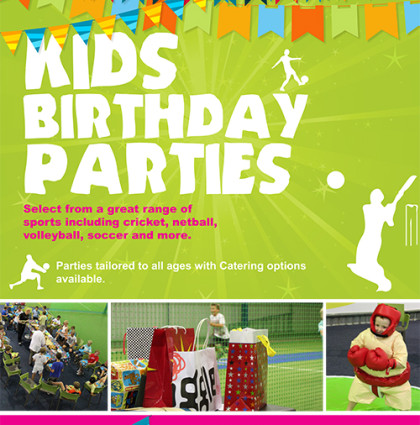 Xceler8 Indoor Sports Centre – Birthday Party Campaign