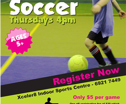 Xceler8 Indoor Sport Centre - Poster Artwork