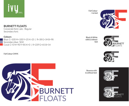 Burnett Floats - Corporate Logo Set