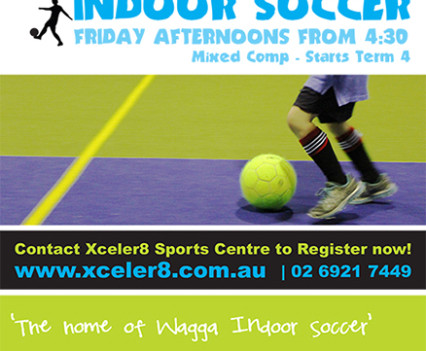 Xceler8 Indoor Sport Centre - Poster Artwork